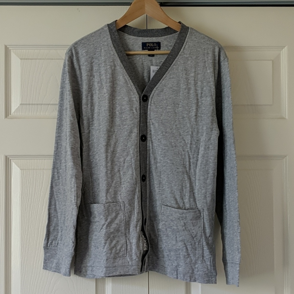 Ralph Lauren | Boys Ultra Soft Gray Cardigan